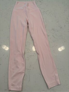 Size 0 Lululemon High-Rise 23” Align Pink Leggings